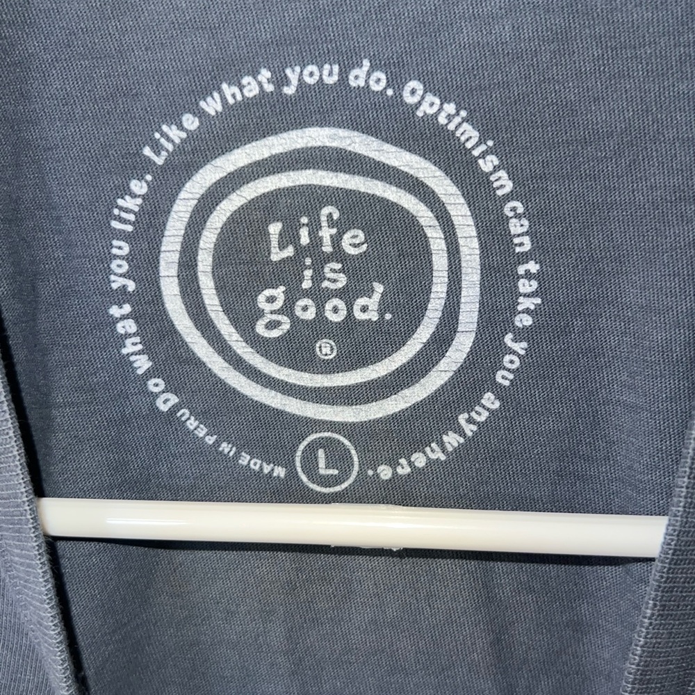 Lot Of 3 Men’s Life Is Good Short Sleeve T- Shirts Crewneck Style Size XL/L - Picture 6 of 10